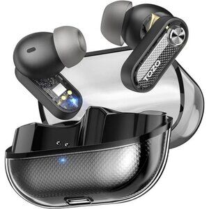 Noise Cancelling Wireless Earbuds Bluetooth 5.4 Deep Bass Mic Waterproof